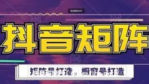 高鹏圈·抖音带货矩阵项目价值1599元