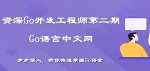 [Go语言中文网]资深Go开发工程师第二期