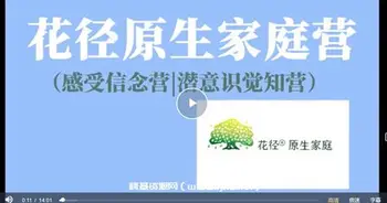 [完结]花径原生家庭营7天精品班