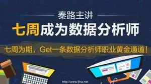 秦路王牌好课：七周成为数据分析师（视频+课件）下载