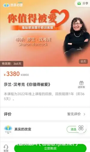 莎兰·汉考克《你值得被爱》价值3380元