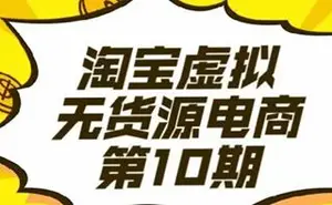 龟课淘宝虚拟电商10期