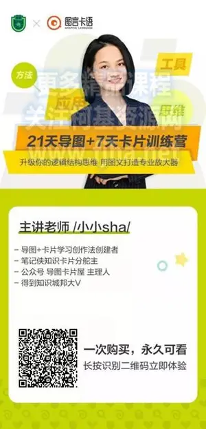 大象学院：21天玩转思维导图+7天知识卡片训练营价值698元（完结）