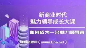 张琦《新商业魅力领导成长大课》网盘下载