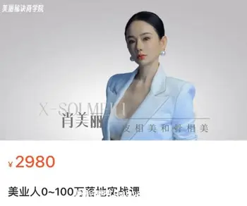美业人0-100万实战落地课价值2980元