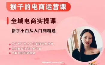 猴子电商小红书电商运营课