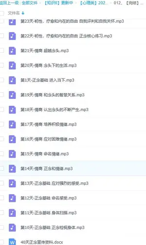 [完结]每日正念-童慧琦
