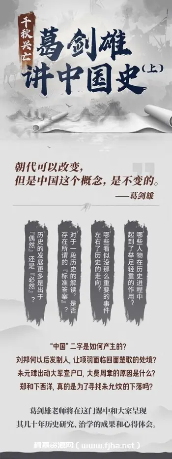 千秋兴亡:葛剑雄讲中国史(下)