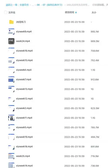 a周邦琴英语思维训练营(完结)