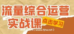 流量综合·运营实战课-网盘下载