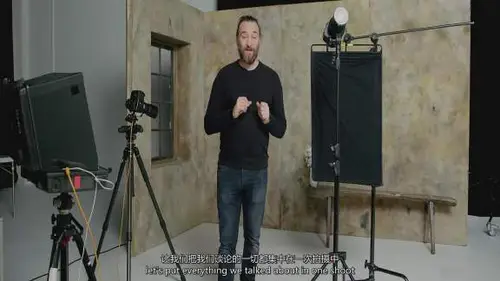 [人像摄影教程]ProfotoAcademy保富图学院–DavidBicho戏剧性的电影背景布光教程-中英字幕
