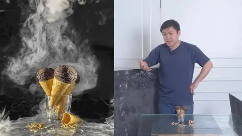 [美食摄影教程]美食摄影-如何用手机拍摄令人惊叹的烟雾食品照片-中英字幕