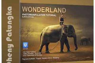 摄影师Dheny Patungka合成梦幻仙境系列教程 Wonderland Photo Tutorial