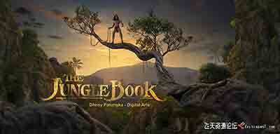 Dheny Patungka《奇幻森林》电影海报PS后期合成教程