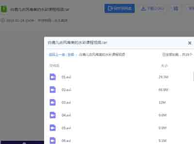 白鹿儿古风唯美的水彩课程-CG原画|插画|鼠绘
