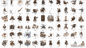 GRANBLUE FANTASY碧蓝幻想精美原画PNG透明免抠素材合集！-CG原画|插画|鼠绘