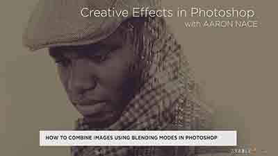 PS制作多重曝光效果海报 Creative Effects in Photoshop with Aaron Nace