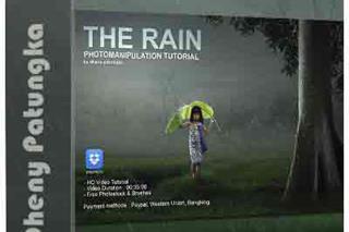 摄影师Dheny Patungka合成梦幻仙境系列l教程 The Rain Photo Tutorial