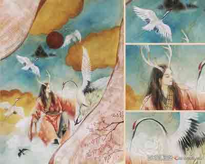 [鹿溟山] 幻想类古风手绘-CG原画|插画|鼠绘