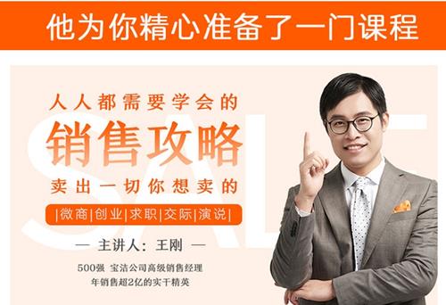 人人都需要学会的销售攻略：卖出一切你想卖的