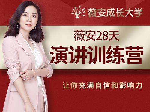 薇安28天演讲训练营