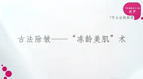 迷罗中医古法美颜术