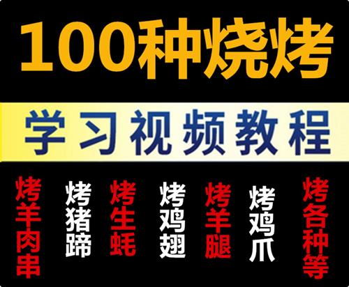 100种烧烤技术视频学习教程
