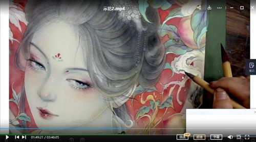 熙往2022古风水彩插画第9期【画质高清有笔刷】