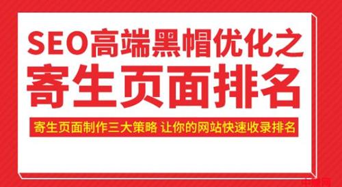 SEO高端黑帽优化之寄生页面排名