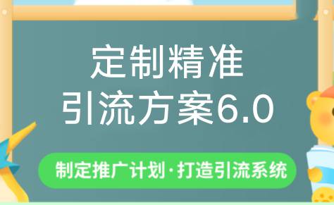 制定精准引流方案专栏6.0