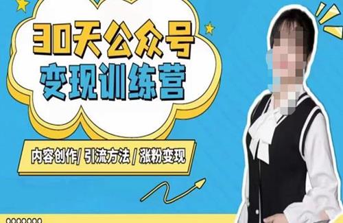 陈舟·公众号变现营（第三期）