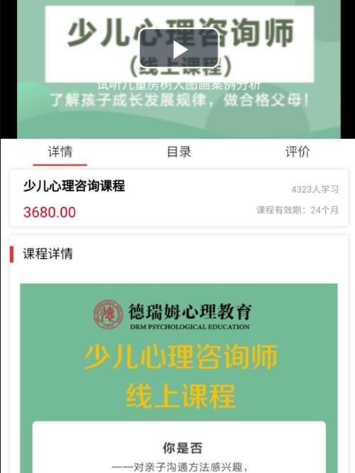 少儿心理咨询师实战培训高清视频 青少年儿童心理咨询师培训视频