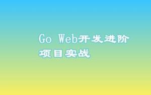 GoWeb开发进阶项目实战（基于gin框架共81课时）