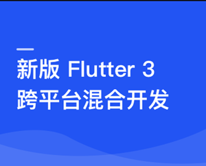 基于Flutter3.x实战跨平台混合开发