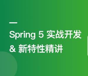 Spring5实战开发及新特性精讲