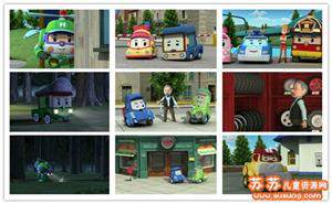 《变形警车珀利Robocar Poli》英文版动画 第一二季52集全 MP4格式