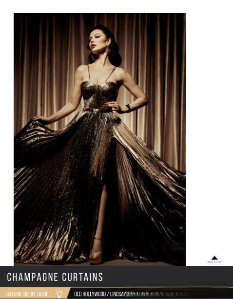[电子书籍教程] Lindsay Adler - 20多种永恒怀旧好莱坞人像布光摄影配方指南-PDF教程