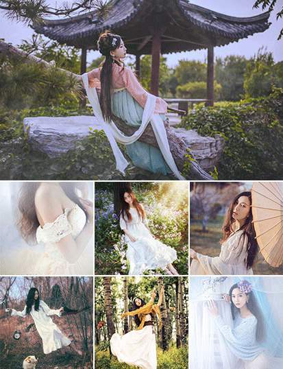 佐小夕古风仙女养成记人像前期拍摄分享课视频