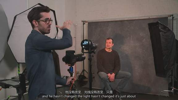 [人像摄影教程] 人像摄影师 Chris Knight 探索低调人像布光摄影教程-中英字幕