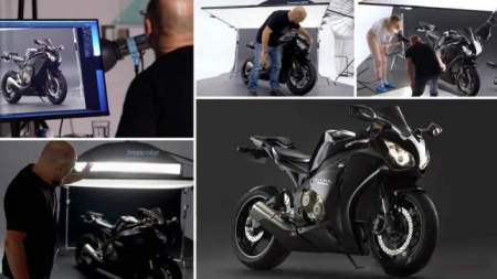 [产品静物摄影] 卡尔·泰勒Karl Taylor摄影棚棚拍摩托车布光摄影教程-中文字幕