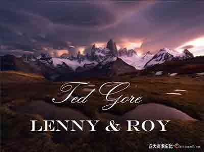 [风光]摄影师 Ted Gore 标志性风景作品Lenny＆Roy后期完整修饰流程-中文字幕