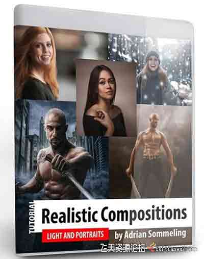 [人像]摄影师Adrian Sommeling商业广告人像摄影及后期合成教程-中文字幕