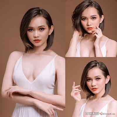 44张室内棚拍美女RAW原片人像精修练习-NEF格式-摄影RAW原片