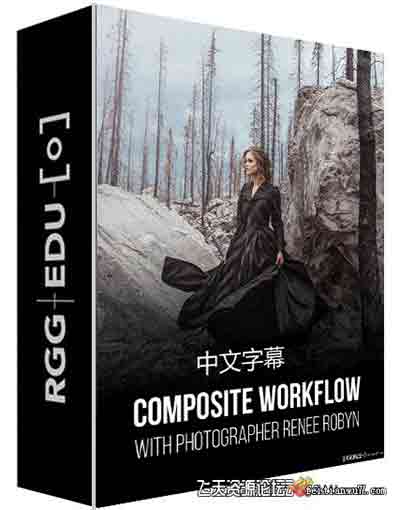 [人像]RGGEDU-Renee Robyn工作室棚拍人像布光摄影及高级合成-中文字幕