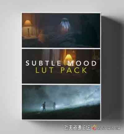 50组弱光环境微妙情绪故事视频调色LUT预设 Subtle Mood LUTs