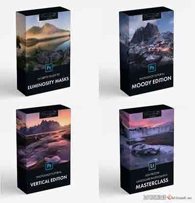 [风光]风光摄影师Daniel Gastager风光摄影后期处理大师班4套典藏版-中文字幕