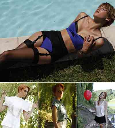 欧美户外美女人像raw原片63P-摄影RAW原片