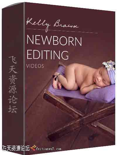 [新生儿童]澳大利亚摄影师凯利布朗(Kelly Brown)新生儿后期润饰教程-中文字幕