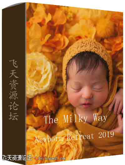 [新生儿童]The Milky Way 新生儿包裹造型摄影及后期 Newborn Retreat -中文字幕