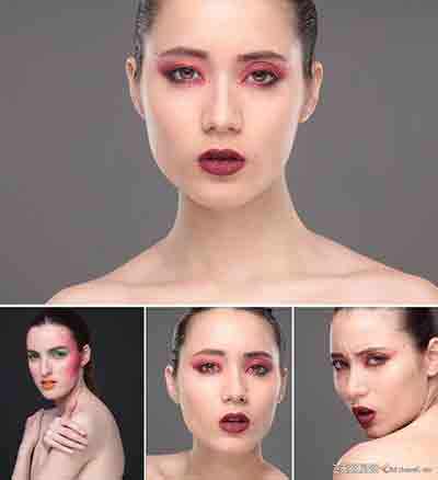 彩妆美女练习RAW格式原片下载62P-摄影RAW原片